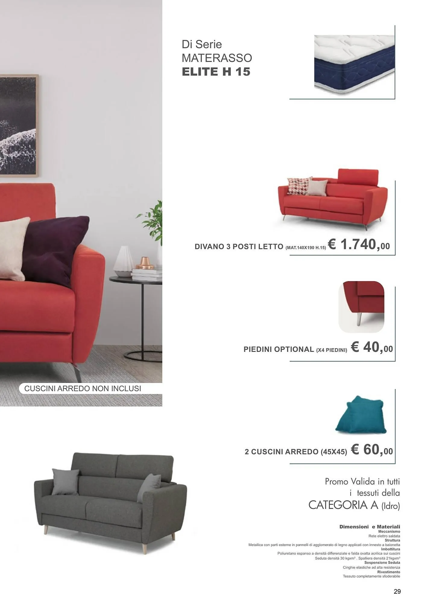 Volantino Outlet Divani da 15 ottobre a 31 dicembre di 2024 - Pagina del volantino 29