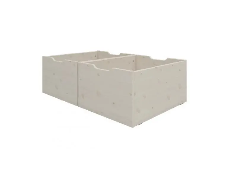 Set di 2 cassetti alti per letto Classic