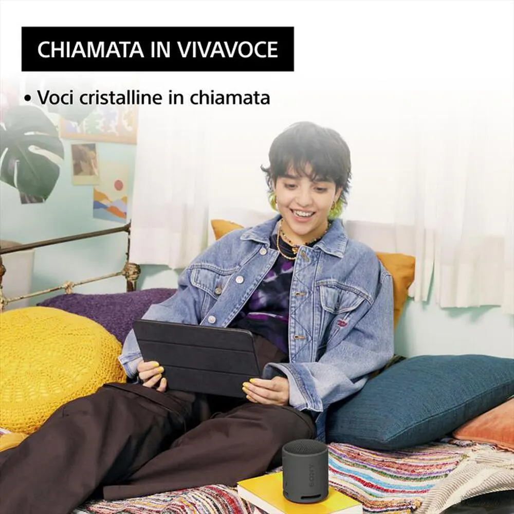 SONY - Speaker SRSXB100L.CE7-Blu