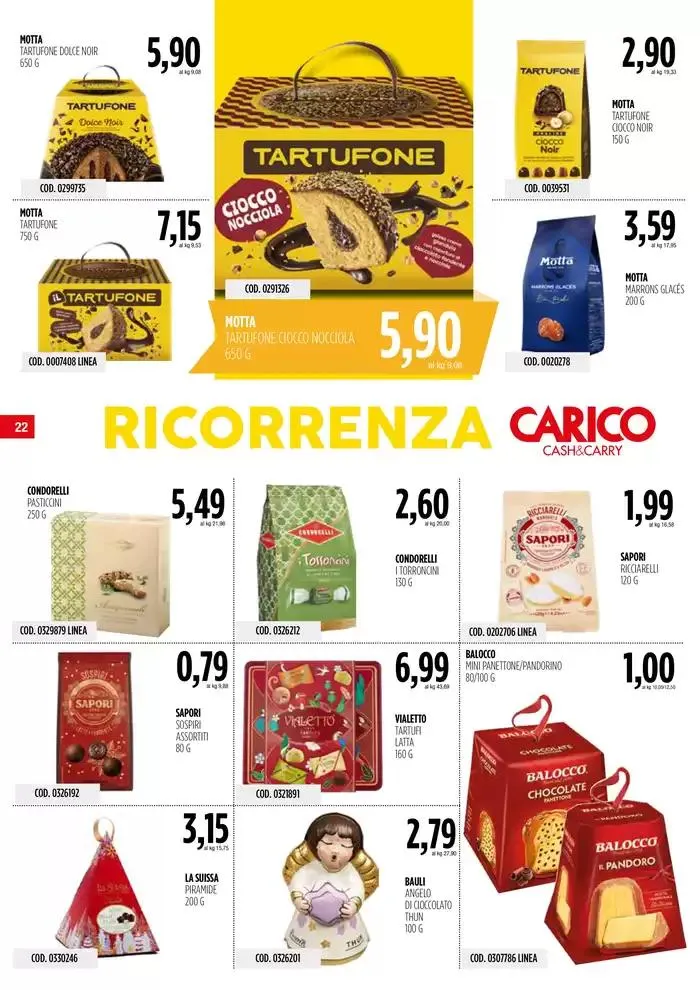 Offerte Carico Cash & Carry  da 24 ottobre a 6 novembre di 2024 - Pagina del volantino 22