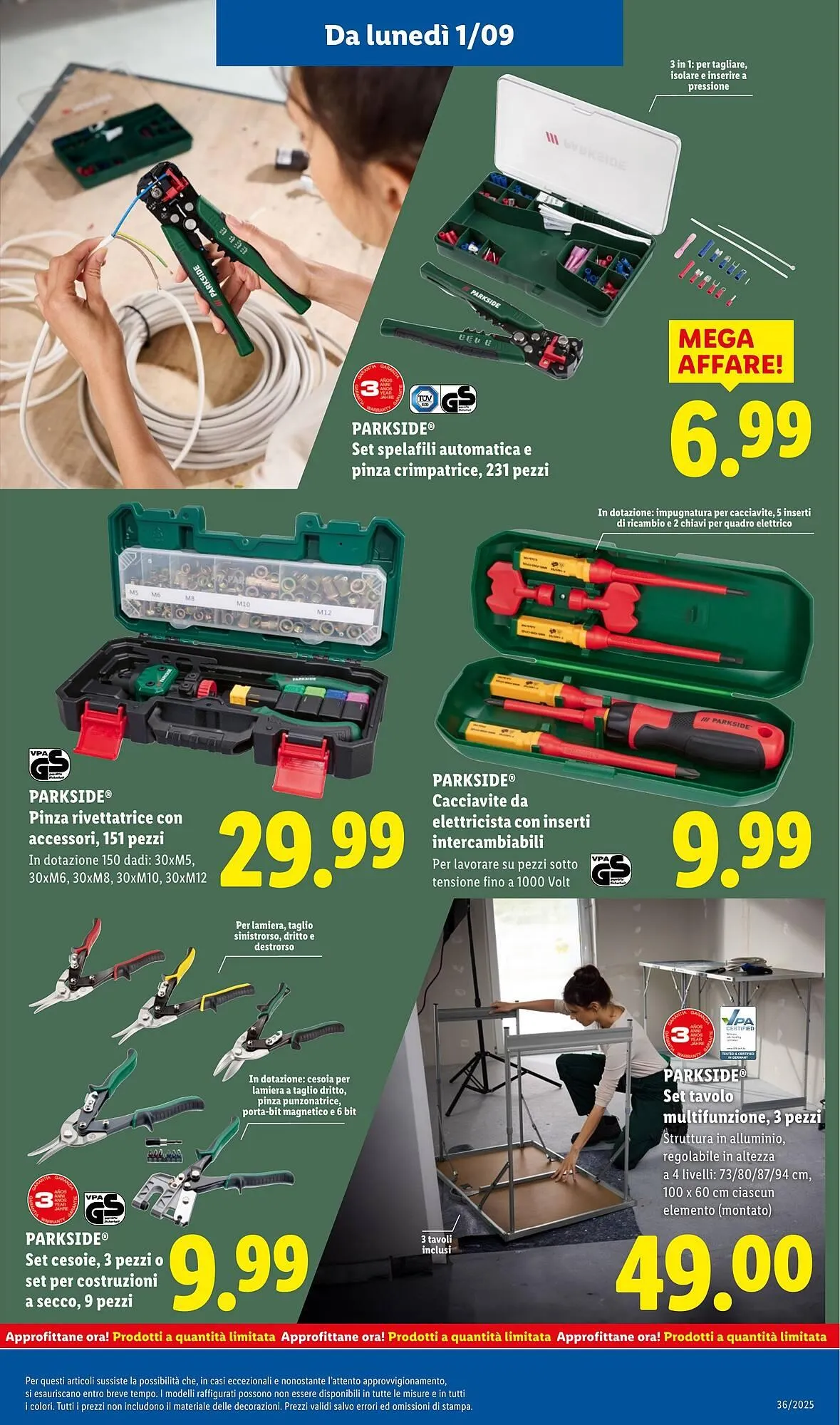 Volantino Lidl da 1 settembre a 7 settembre di 2025 - Pagina del volantino 33