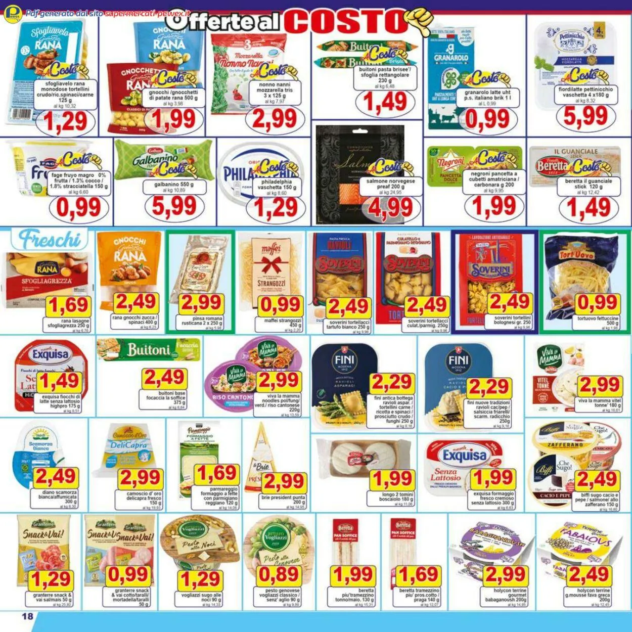 Pewex Volantino attuale da 30 settembre a 14 ottobre di 2025 - Pagina del volantino 18