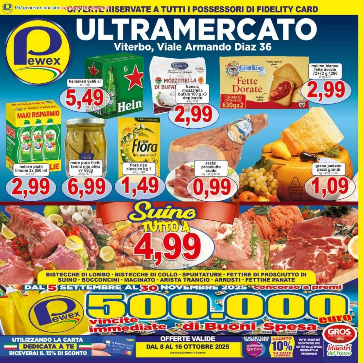 Pewex Volantino attuale da 14 ottobre a 28 ottobre di 2025 - Pagina del volantino 1