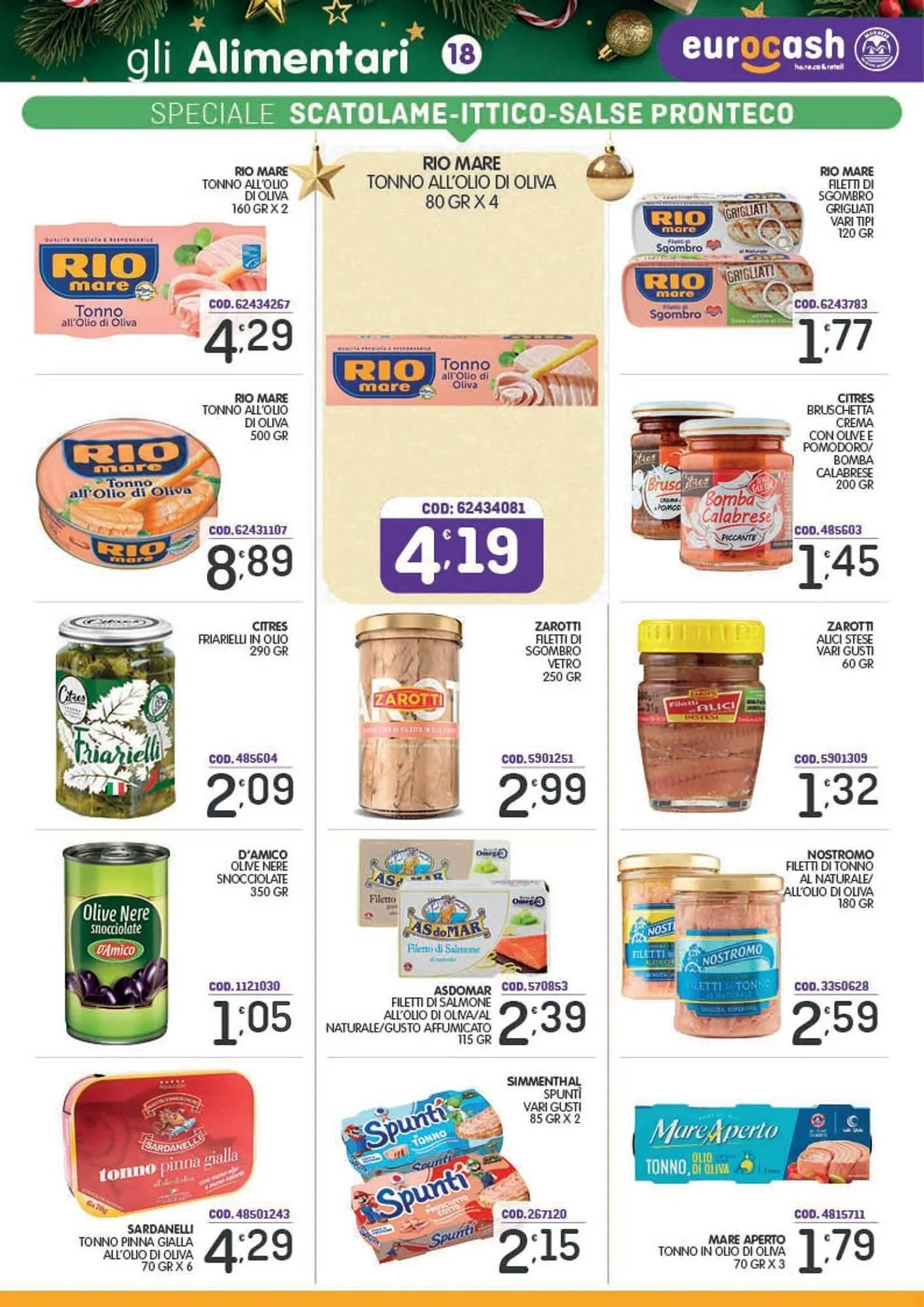 Volantino Eurocash da 8 dicembre a 24 dicembre di 2025 - Pagina del volantino 18