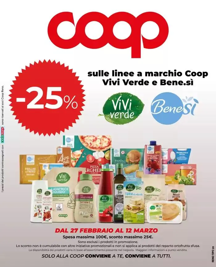 Vivi Verde e Bene da 27 febbraio a 12 marzo di 2025 - Pagina del volantino 1