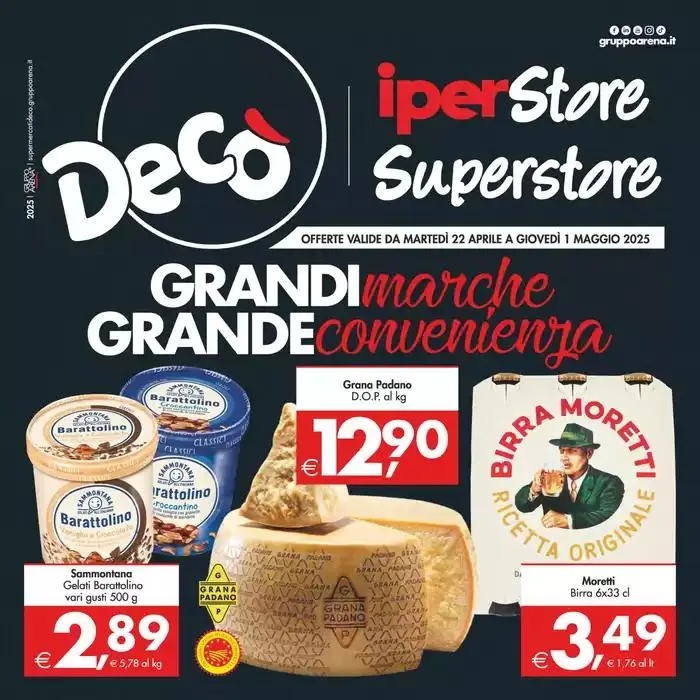 Grandi marche Grande convenienza da 22 aprile a 1 maggio di 2025 - Pagina del volantino 1