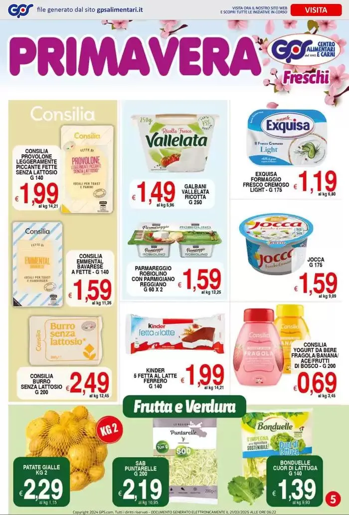 Offerte di primavera da 21 marzo a 31 marzo di 2025 - Pagina del volantino 5