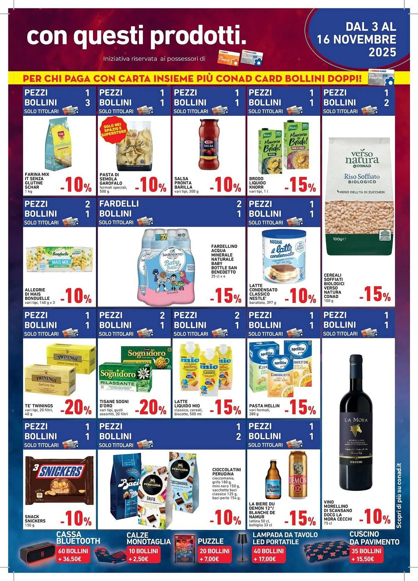 Volantino Conad da 3 novembre a 16 novembre di 2025 - Pagina del volantino 3