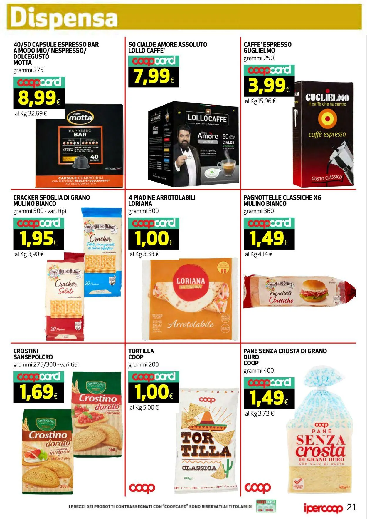 Coop Volantino attuale da 18 agosto a 26 agosto di 2025 - Pagina del volantino 21