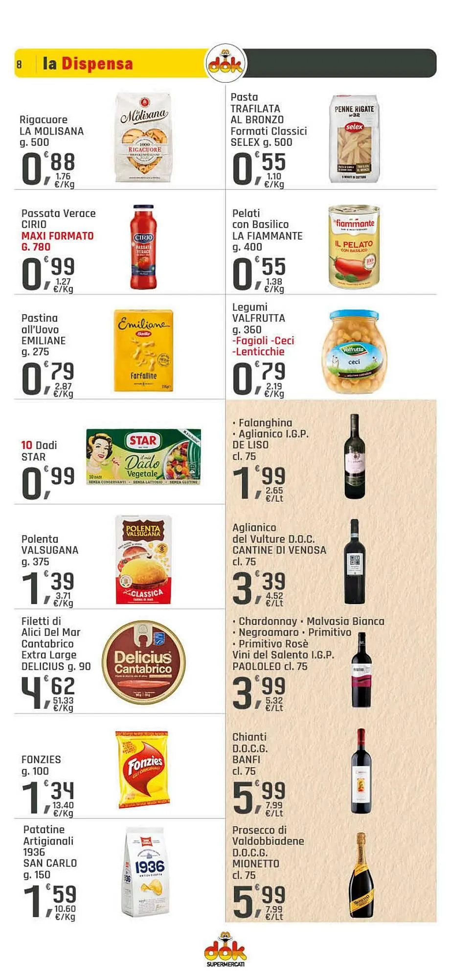 Volantino Supermercati Dok da 13 febbraio a 26 febbraio di 2025 - Pagina del volantino 8