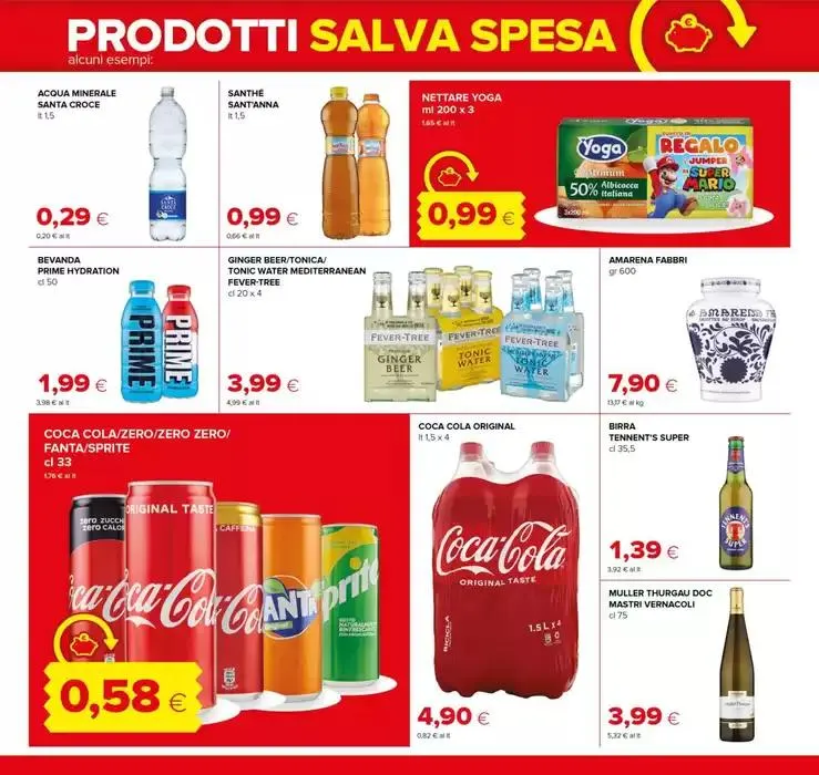 1000 prodotti salva spesa da 13 marzo a 26 giugno di 2025 - Pagina del volantino 16
