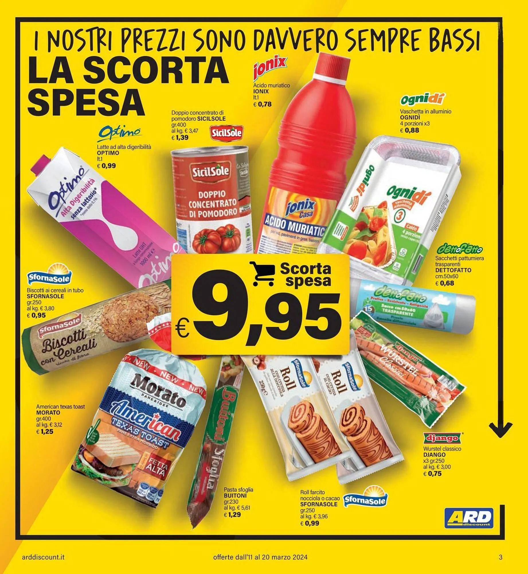 Volantino Ard Discount da 11 marzo a 20 marzo di 2024 - Pagina del volantino 3