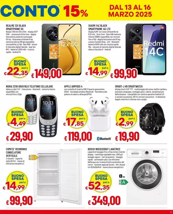 Buono sconto 15% da 13 marzo a 16 marzo di 2025 - Pagina del volantino 3