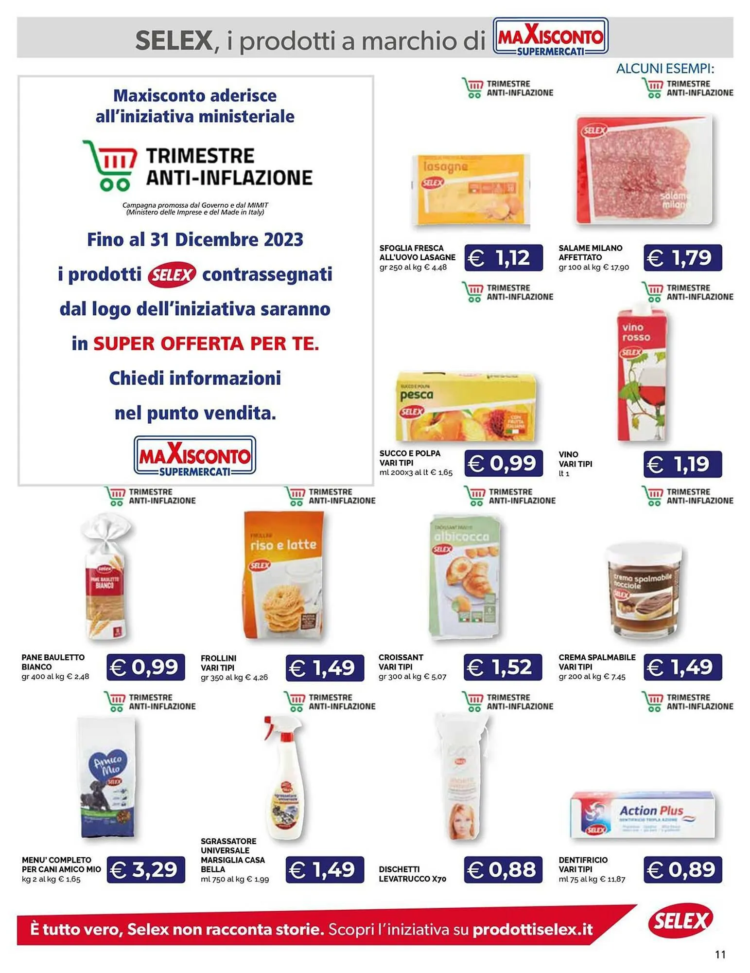 Volantino Maxisconto da 27 novembre a 10 dicembre di 2023 - Pagina del volantino 11