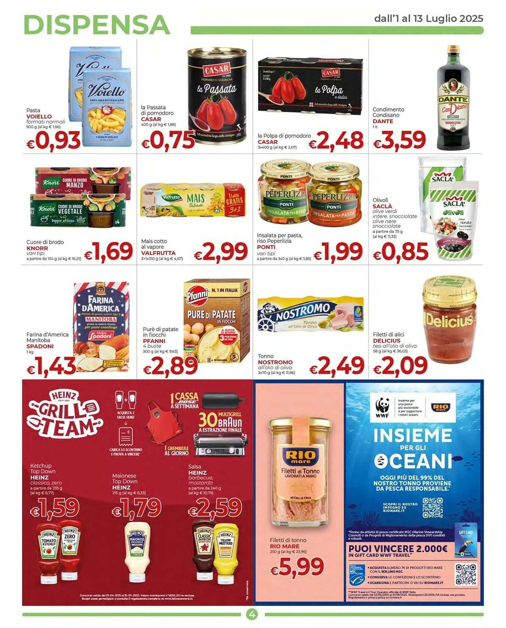 Volantino Supermercati Nonna Isa da 1 luglio a 13 luglio di 2025 - Pagina del volantino 4