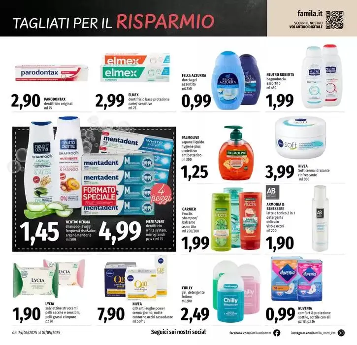 Tagliati per il risparmio  da 24 aprile a 7 maggio di 2025 - Pagina del volantino 18