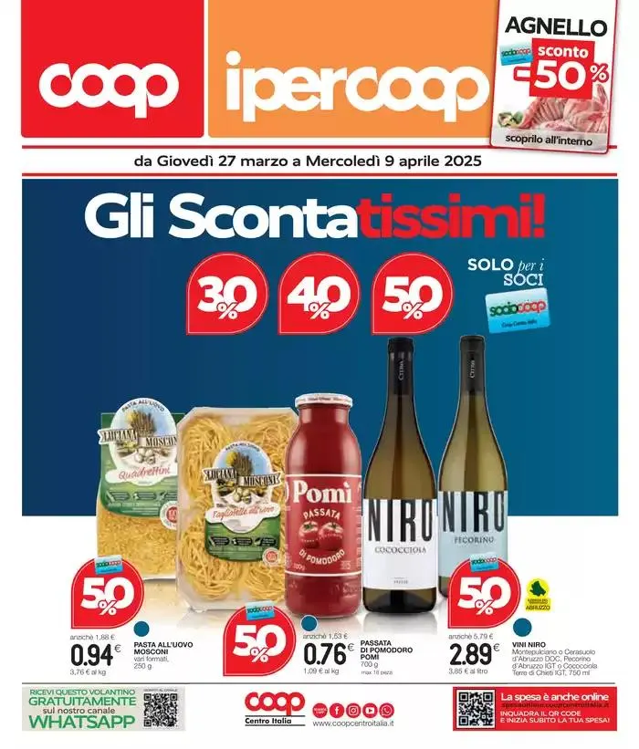 Gli Scontatissimi! da 27 marzo a 9 aprile di 2025 - Pagina del volantino 1