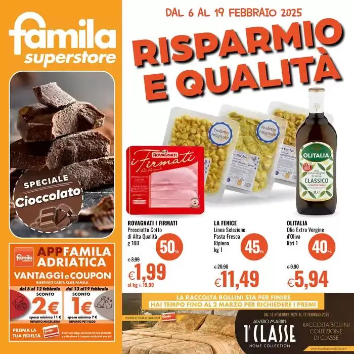 Risparmio e qualita da 6 febbraio a 19 febbraio di 2025 - Pagina del volantino 1