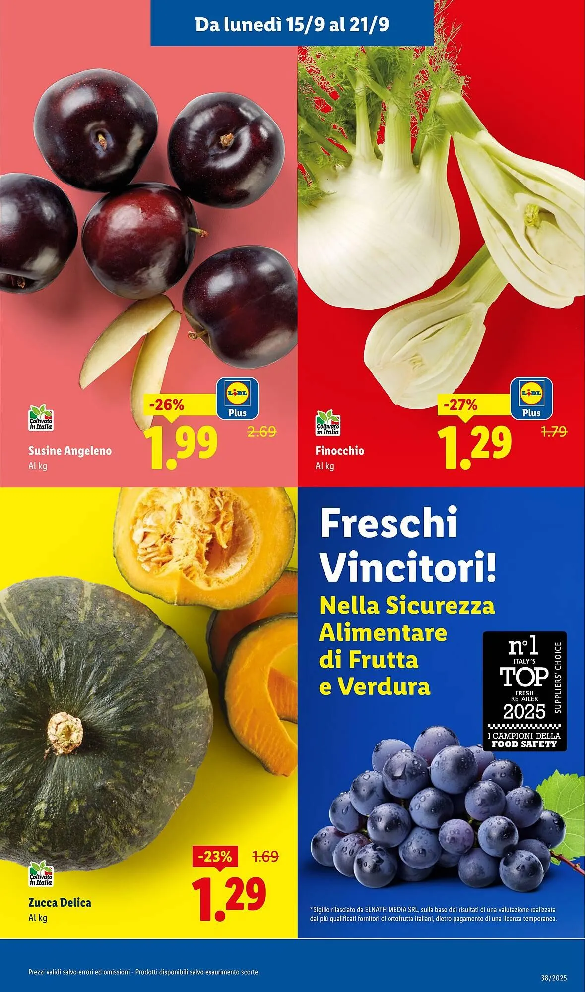 Volantino Lidl da 15 settembre a 21 settembre di 2025 - Pagina del volantino 3