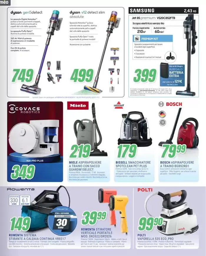 Subito per te L'aspirapolvere da 17 aprile a 7 maggio di 2025 - Pagina del volantino 21