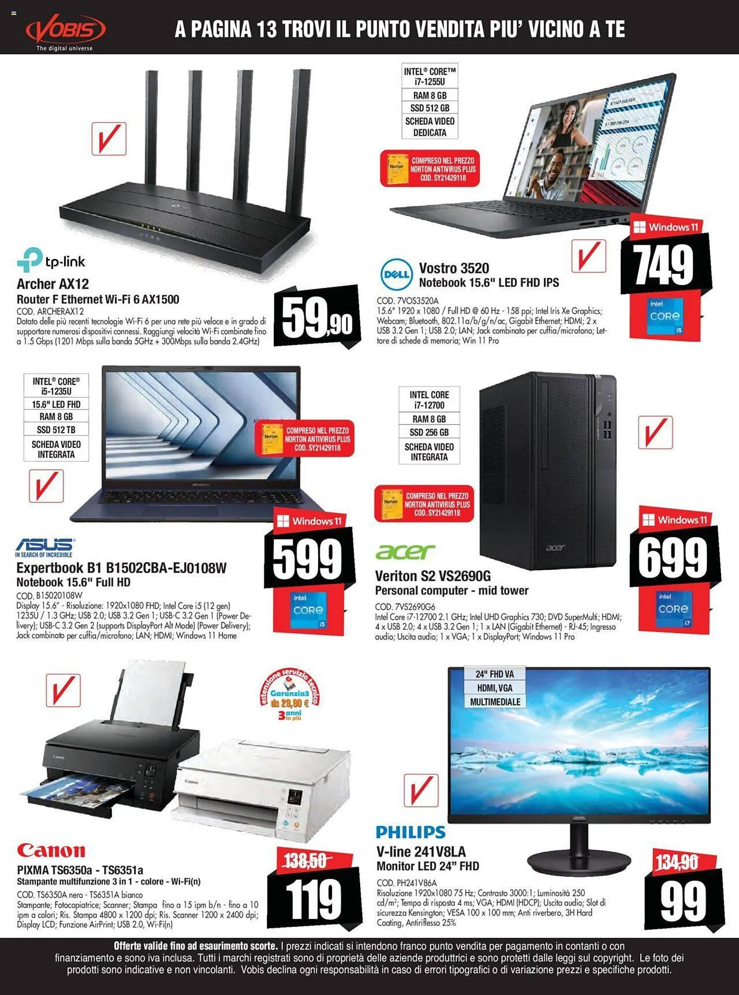 Volantino Vobis da 25 luglio a 11 settembre di 2023 - Pagina del volantino 16