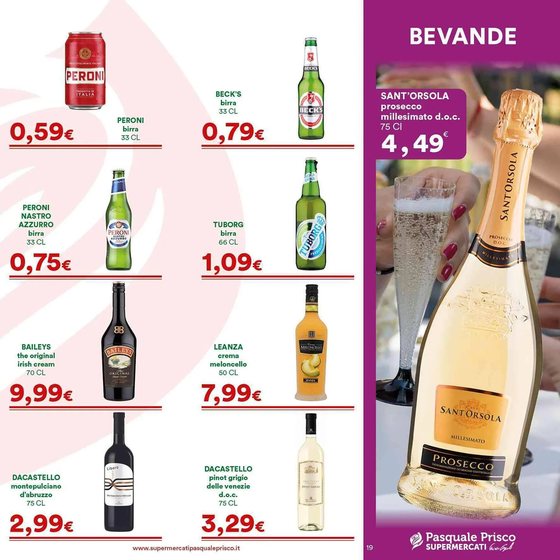 Volantino Supermercati Pasquale Prisco da 16 marzo a 26 marzo di 2026 - Pagina del volantino 19