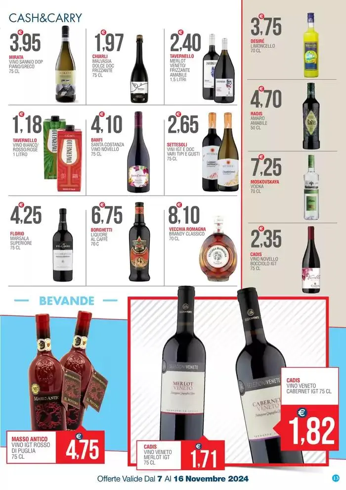 Qualita Imperdibile da 7 novembre a 16 dicembre di 2024 - Pagina del volantino 13