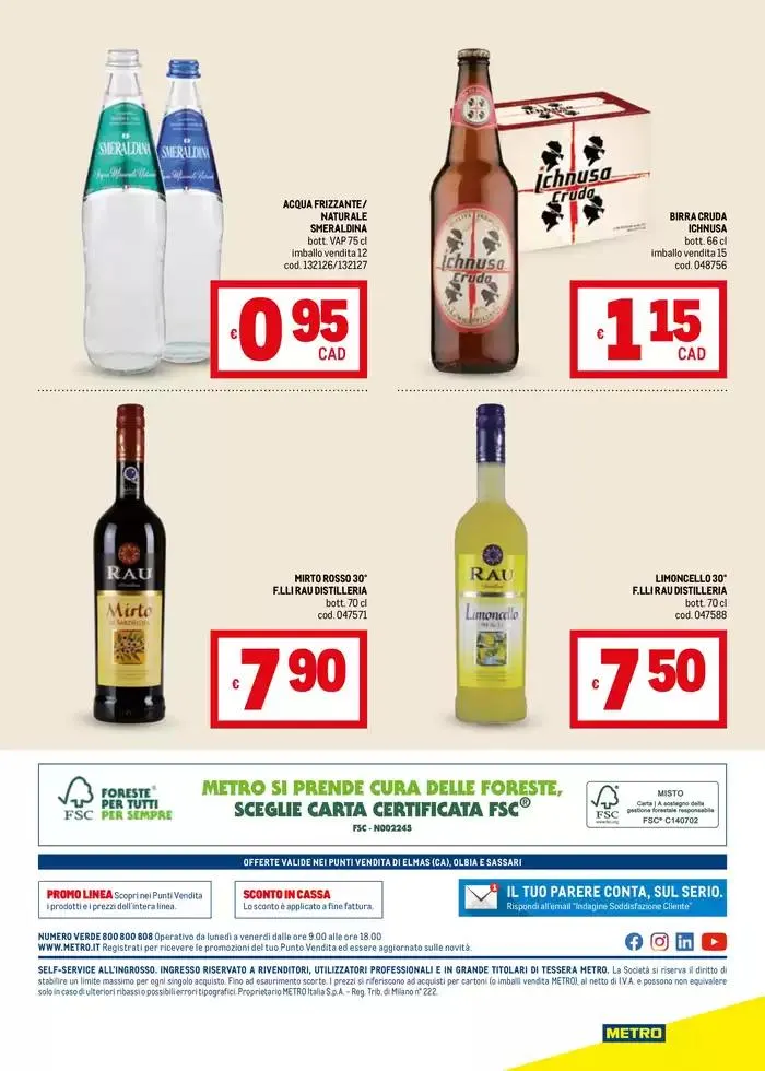 Sapori d'Italia -Sardegna da 2 maggio a 28 maggio di 2025 - Pagina del volantino 12