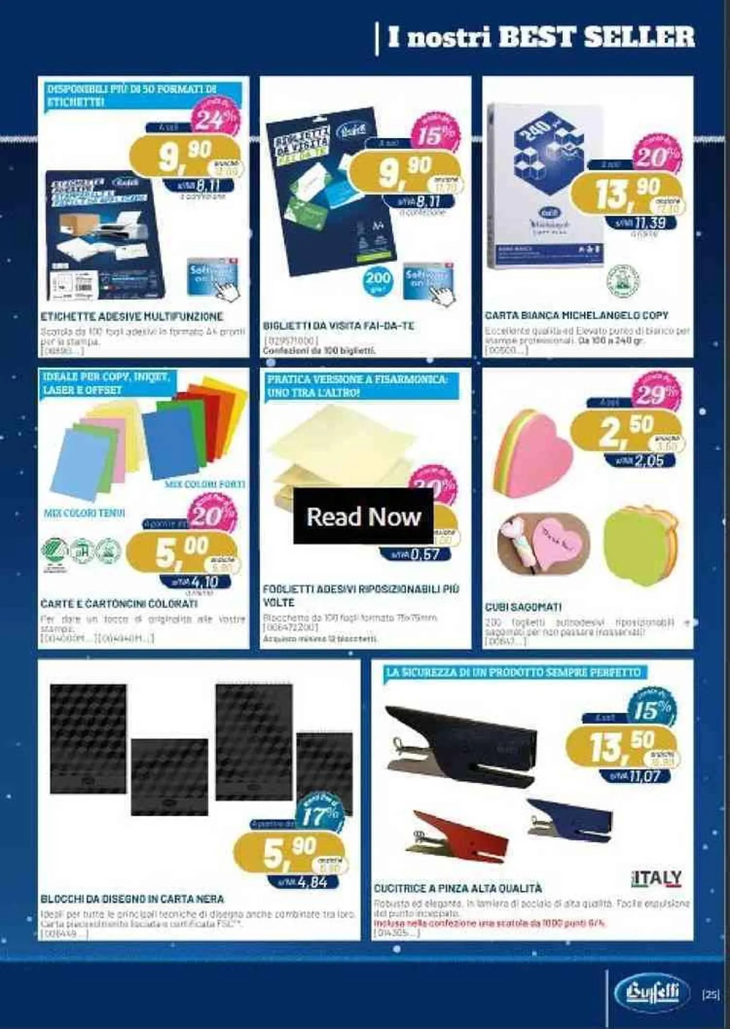 Volantino Buffetti da 7 novembre a 31 dicembre di 2023 - Pagina del volantino 25