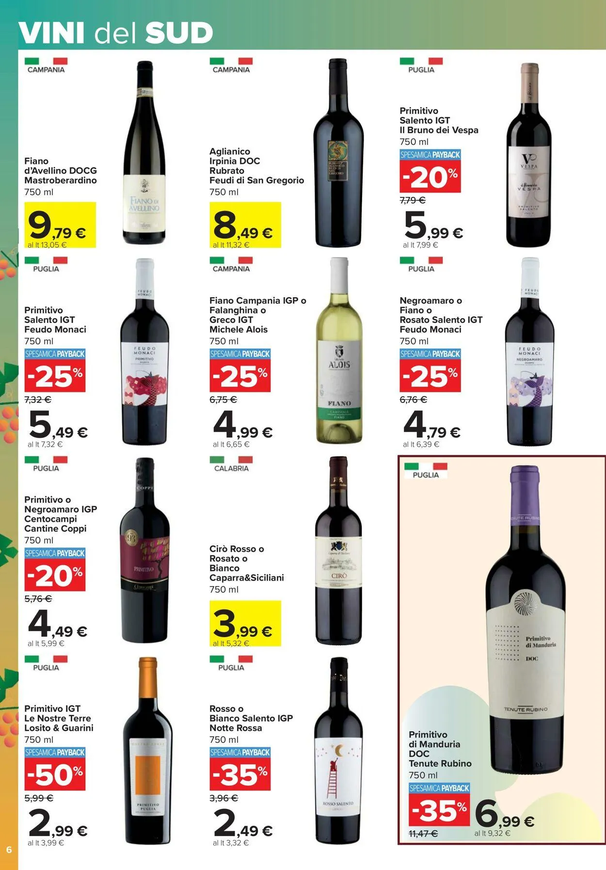 Carrefour Volantino attuale da 19 novembre a 1 gennaio di 2026 - Pagina del volantino 6