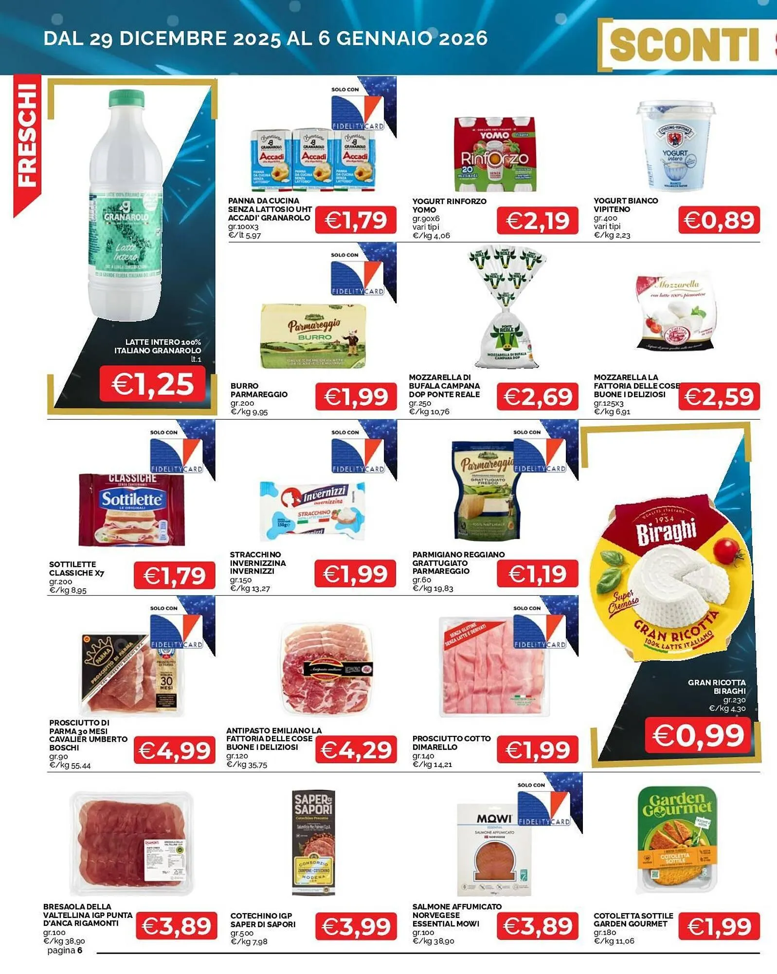 Volantino Mercatò da 29 dicembre a 6 gennaio di 2026 - Pagina del volantino 6