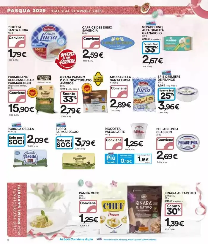 40 prodotti al 40% di sconto da 7 aprile a 21 aprile di 2025 - Pagina del volantino 16