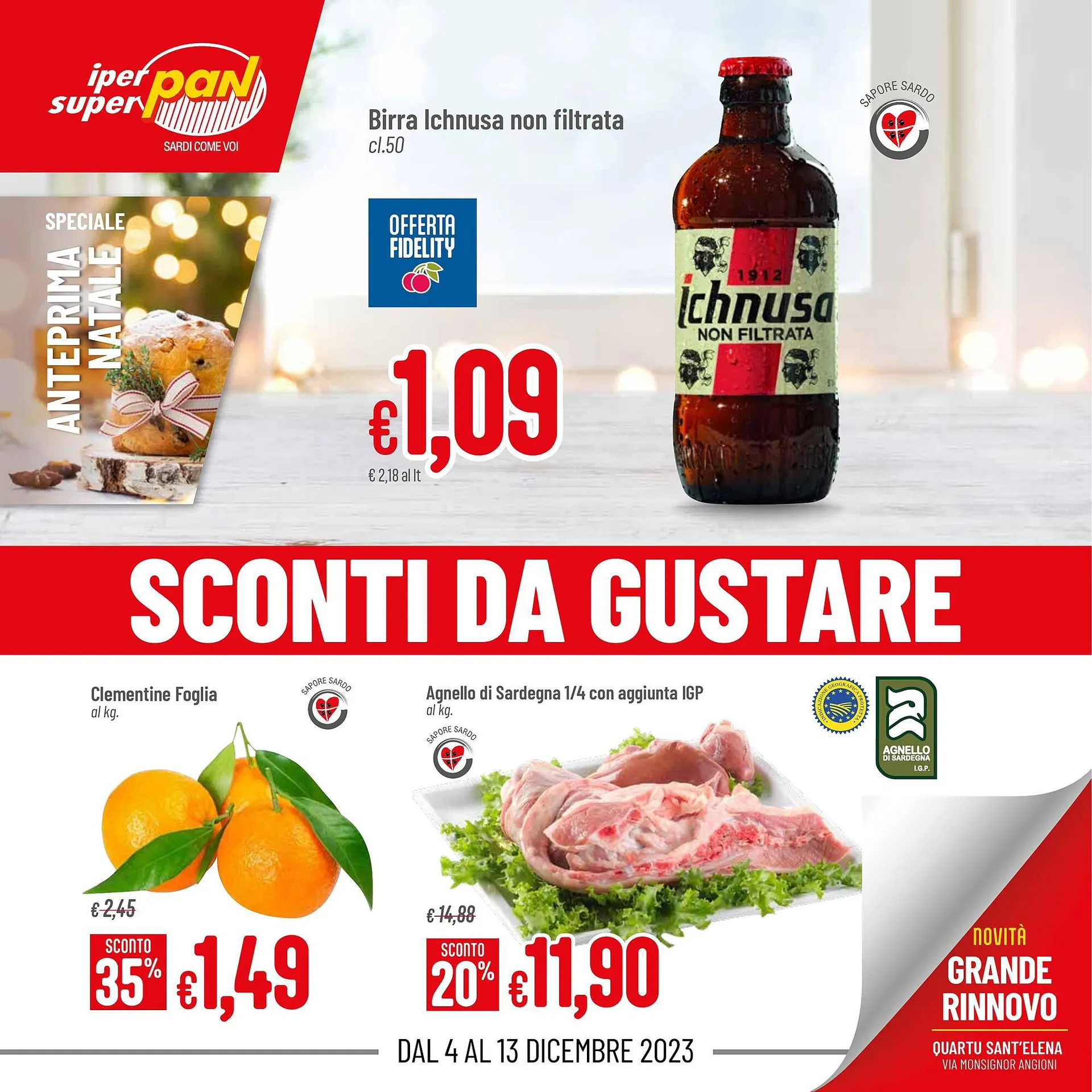 Volantino Pan da 4 dicembre a 13 dicembre di 2023 - Pagina del volantino 1