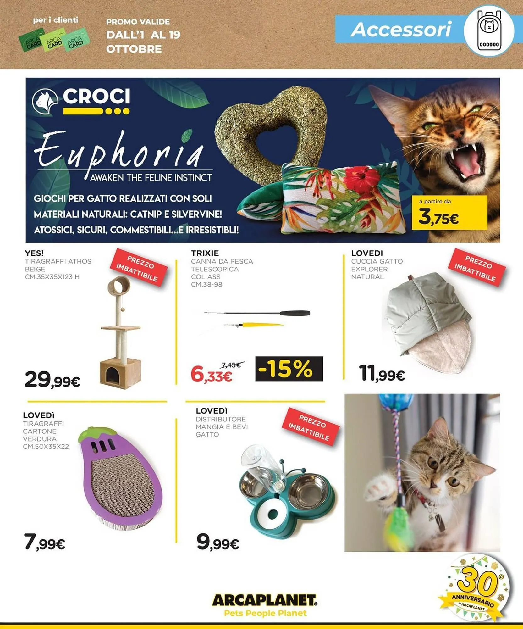 Volantino Arcaplanet da 1 ottobre a 19 ottobre di 2025 - Pagina del volantino 33