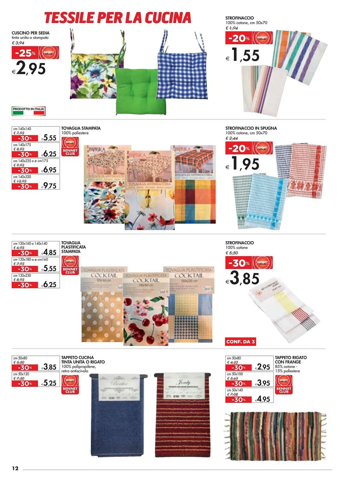 Volantino Bennet da 4 gennaio a 29 gennaio di 2025 - Pagina del volantino 12