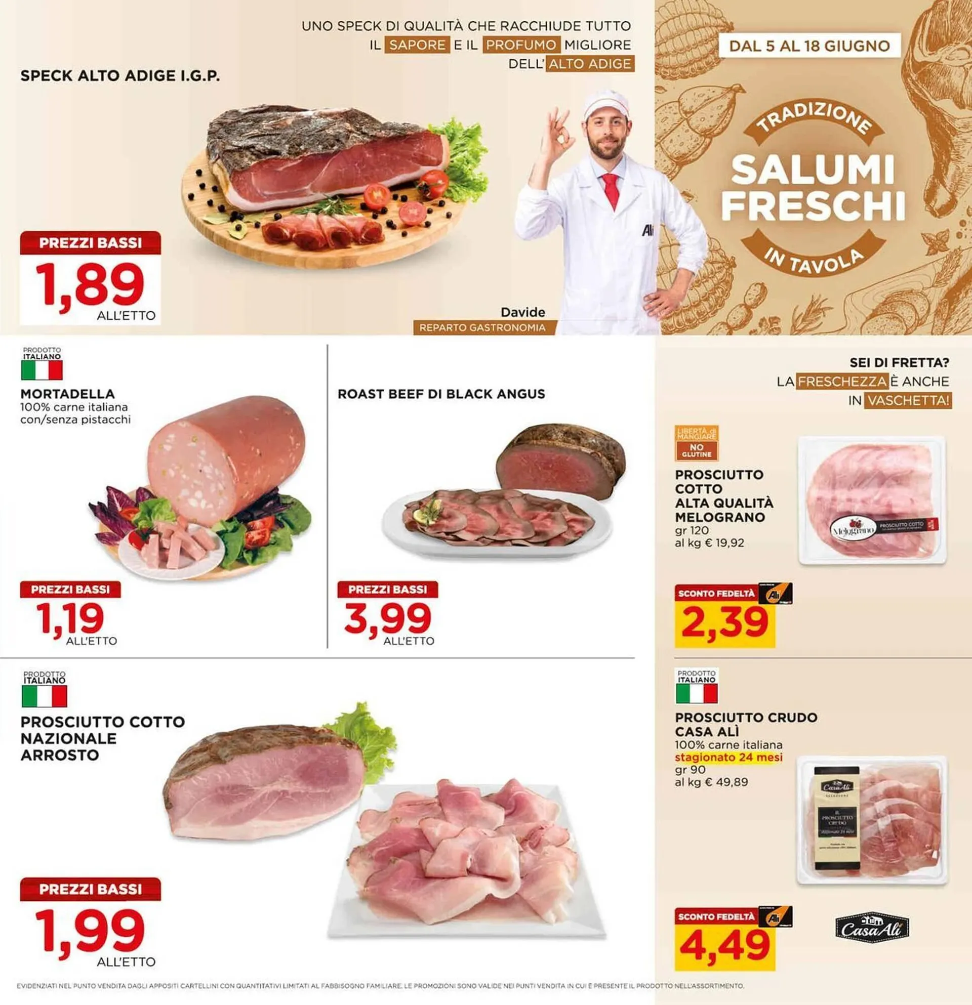 Volantino Alì Supermercati da 5 giugno a 18 giugno di 2025 - Pagina del volantino 9