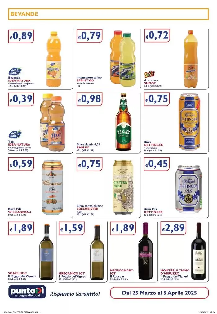 Il risparmio garantito! da 26 marzo a 5 aprile di 2025 - Pagina del volantino 8