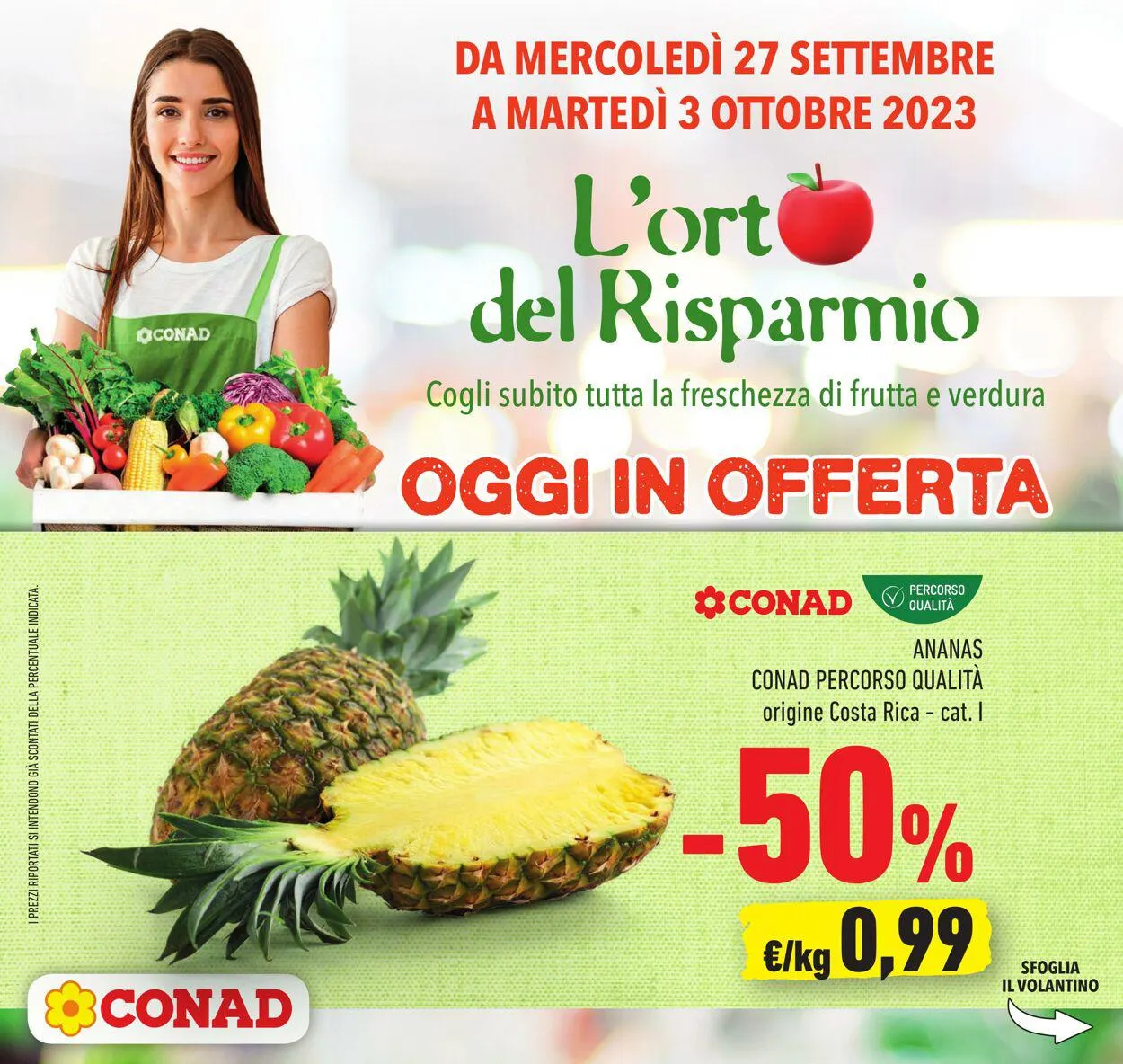 Conad - Superstore - Milano Volantino attuale da 26 settembre a 3 ottobre di 2023 - Pagina del volantino 1