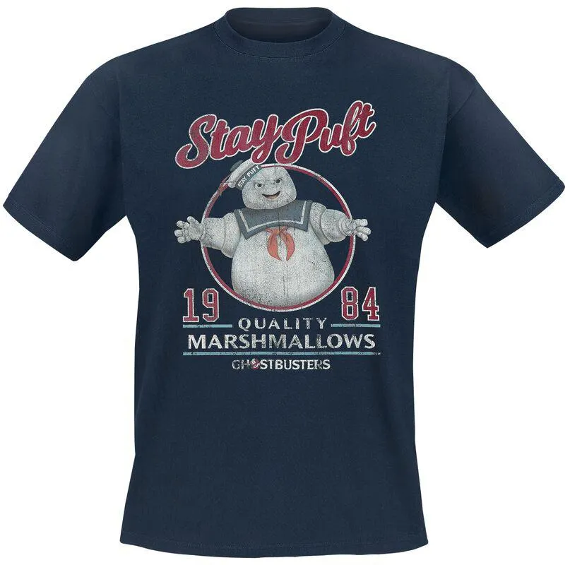 Stay Puft | T-Shirt | blu scuro | Ghostbusters