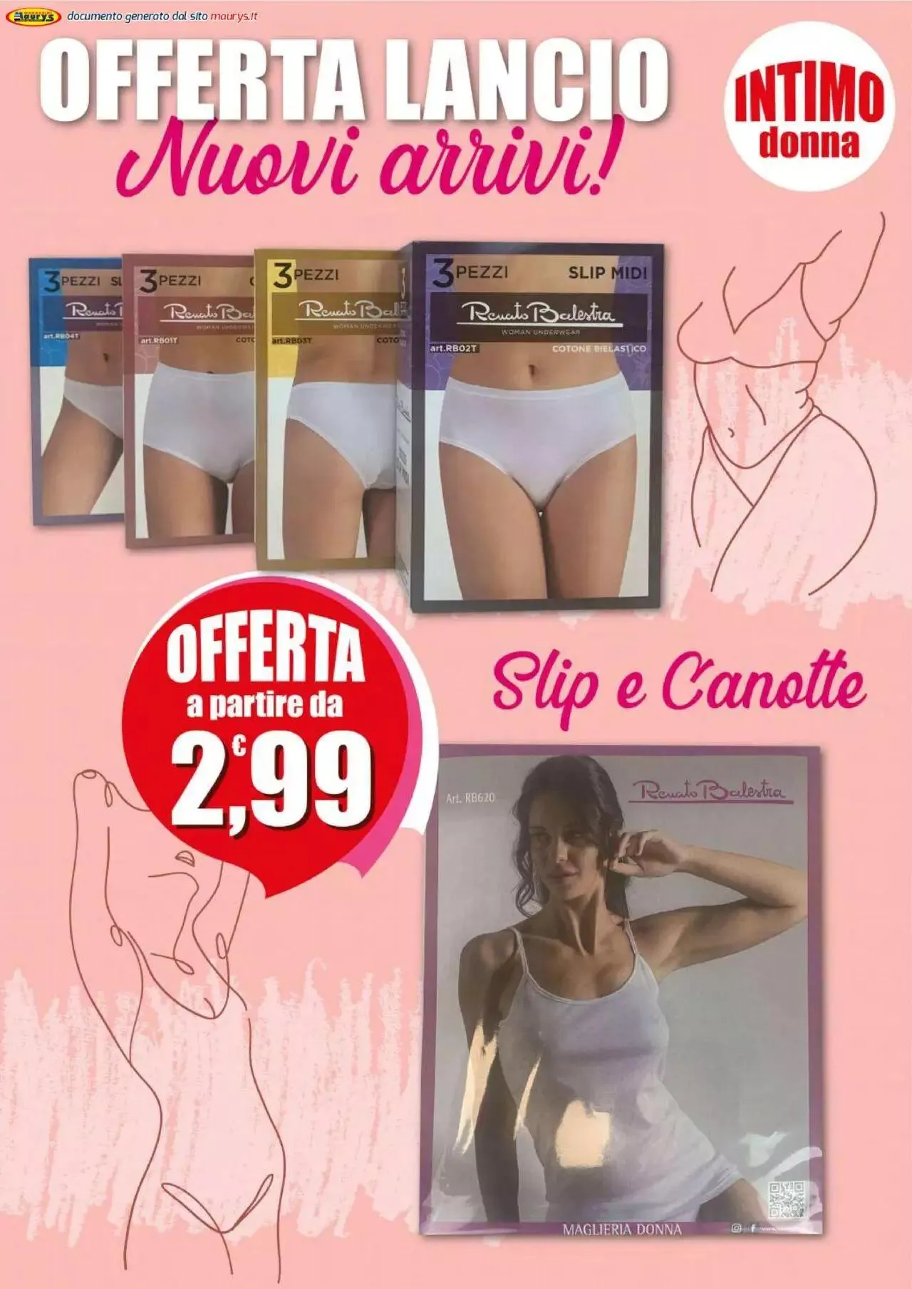 Intimo nuovi arrivi Maury's da 1 maggio a 31 dicembre di 2024 - Pagina del volantino 3