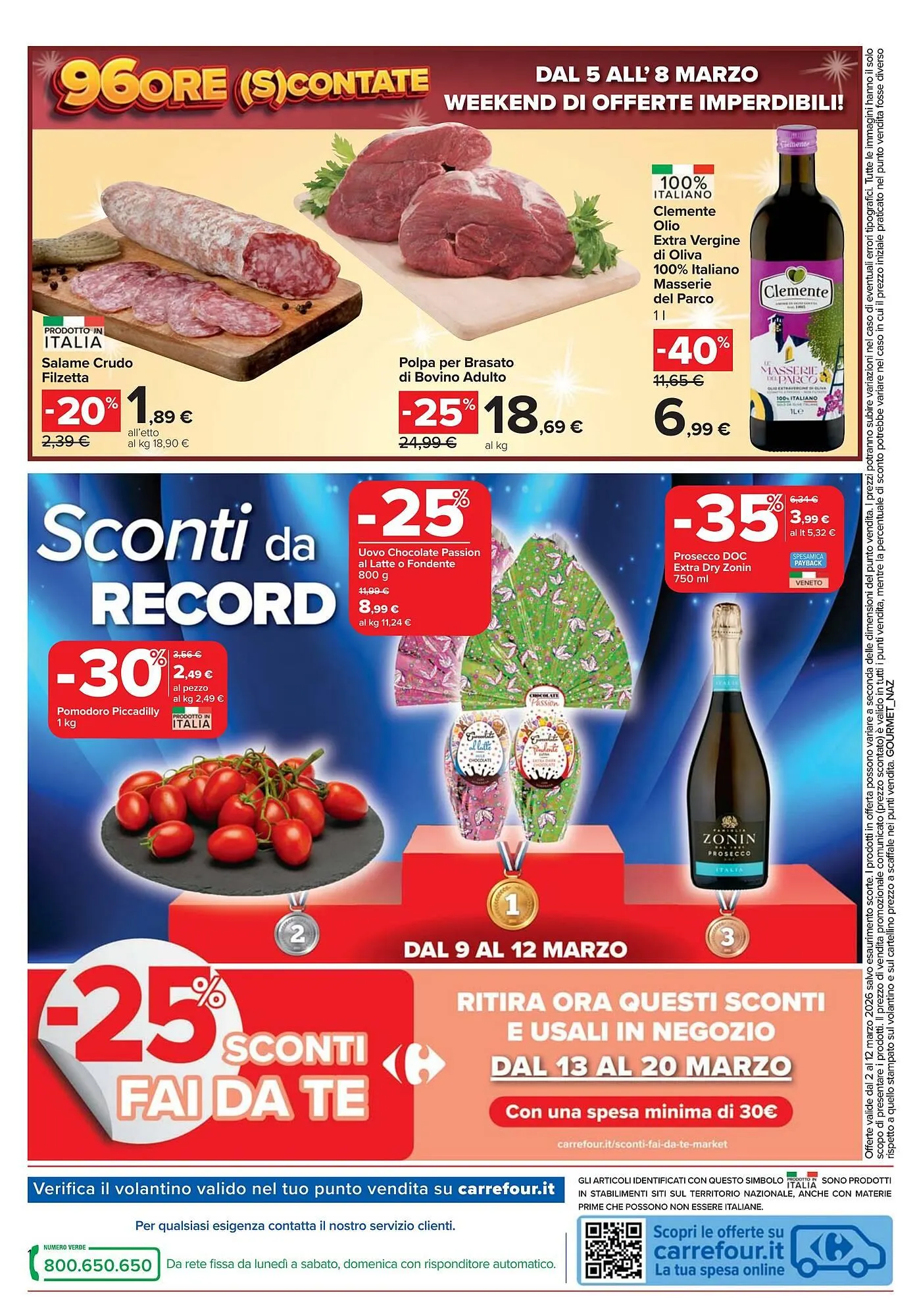Volantino Carrefour Market da 2 marzo a 12 marzo di 2026 - Pagina del volantino 20