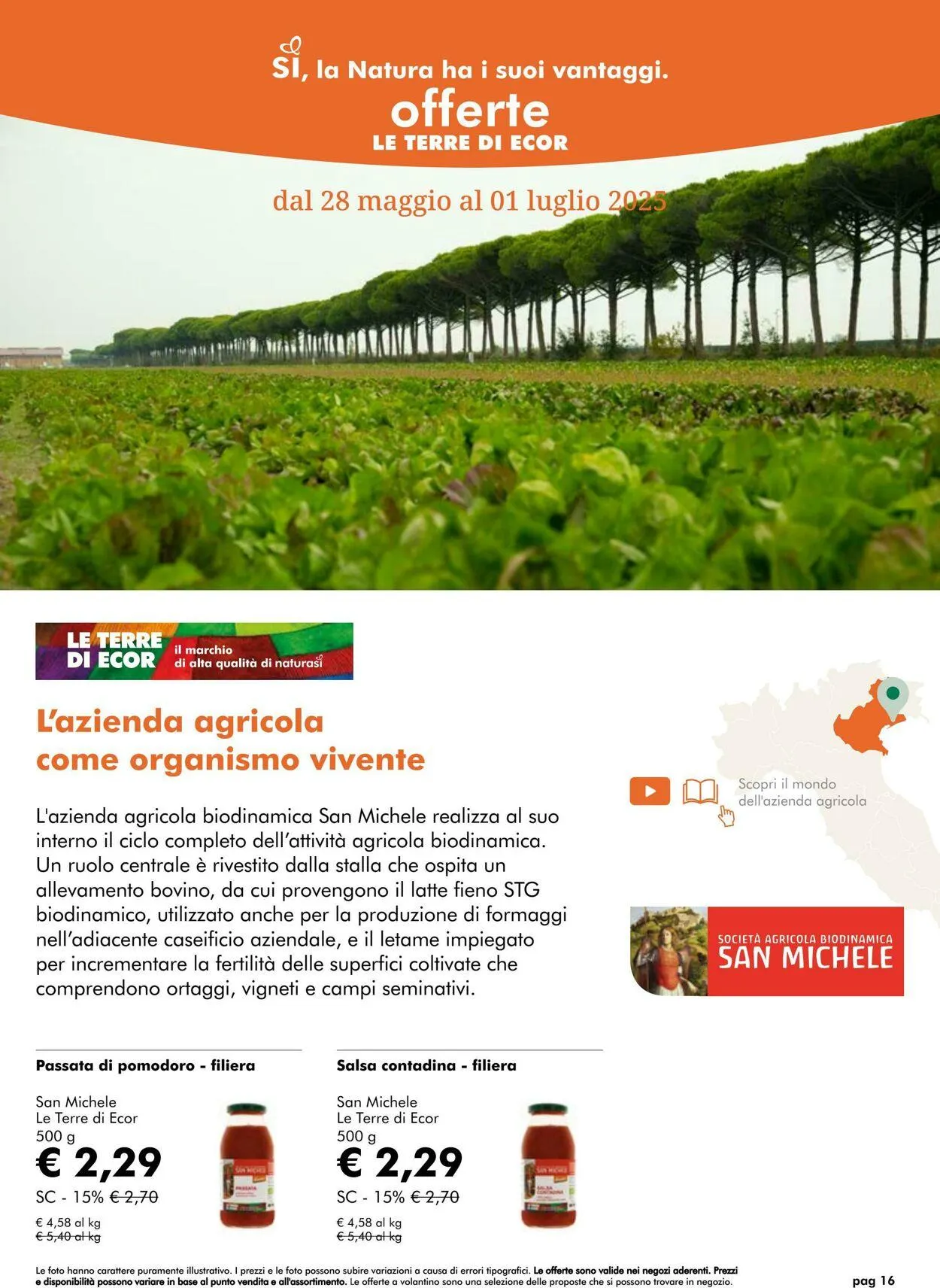 Natura Sì Volantino attuale da 8 luglio a 22 luglio di 2025 - Pagina del volantino 16
