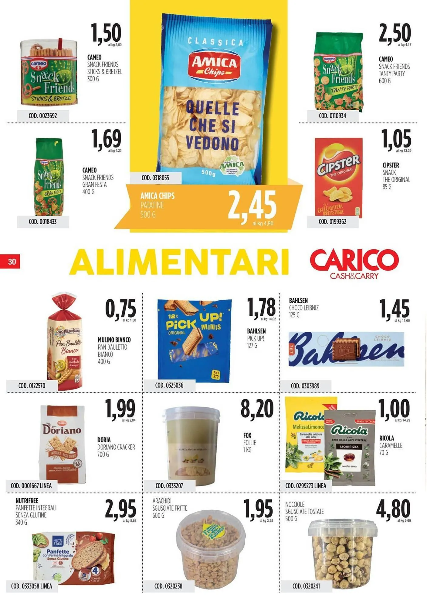 Volantino Carico Cash & Carry da 23 ottobre a 5 novembre di 2025 - Pagina del volantino 30