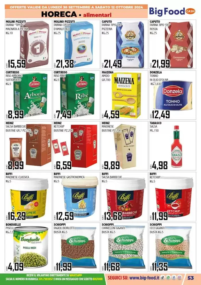 Sottocosto da 30 settembre a 12 ottobre di 2024 - Pagina del volantino 53