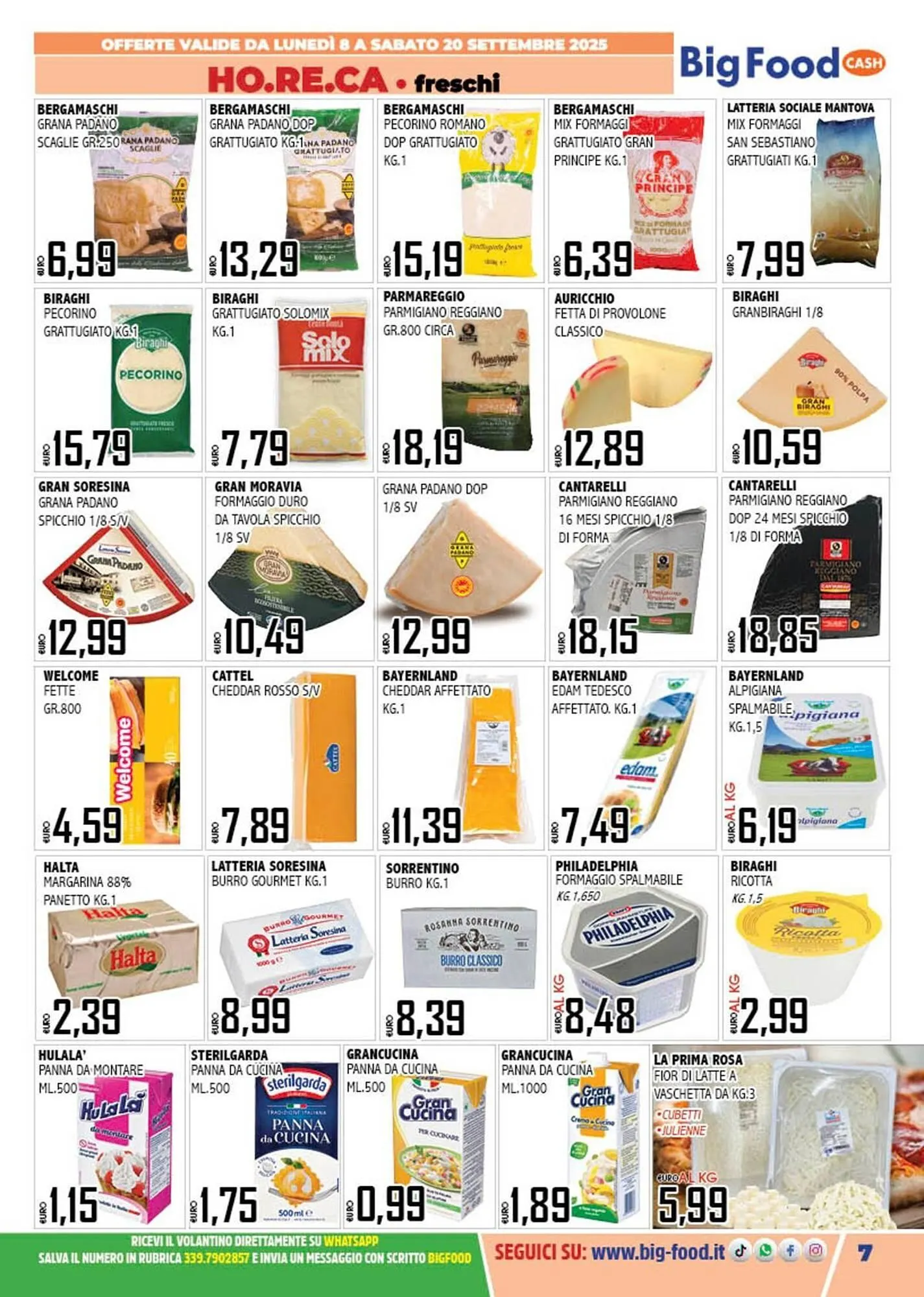 Volantino Big Food da 8 settembre a 20 settembre di 2025 - Pagina del volantino 7