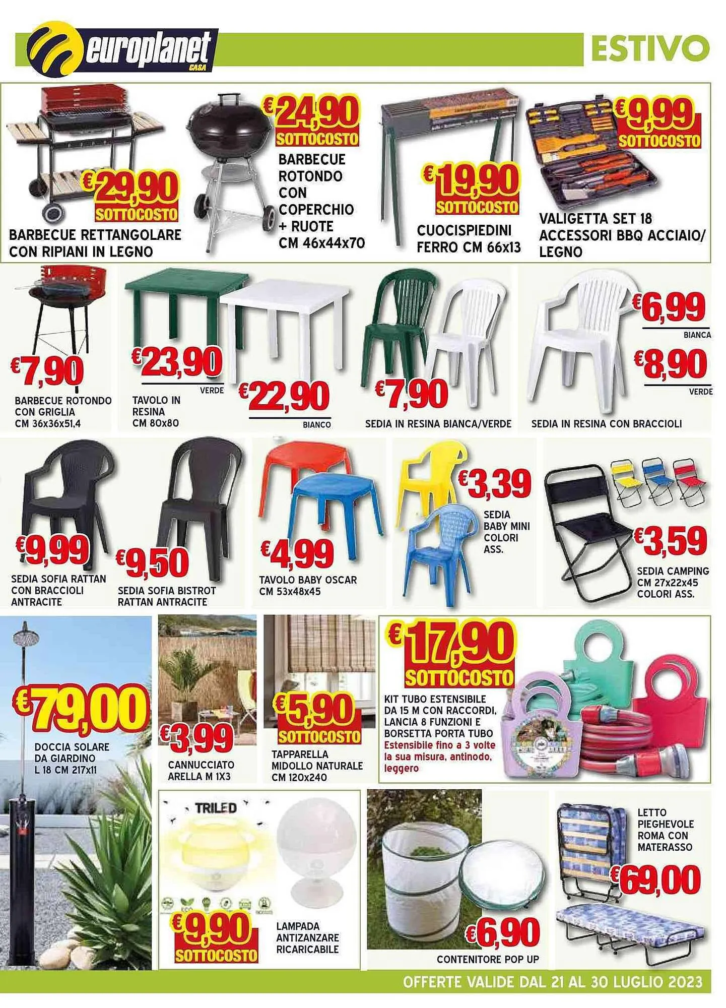 Volantino Europlanet Casa da 21 luglio a 30 luglio di 2023 - Pagina del volantino 9
