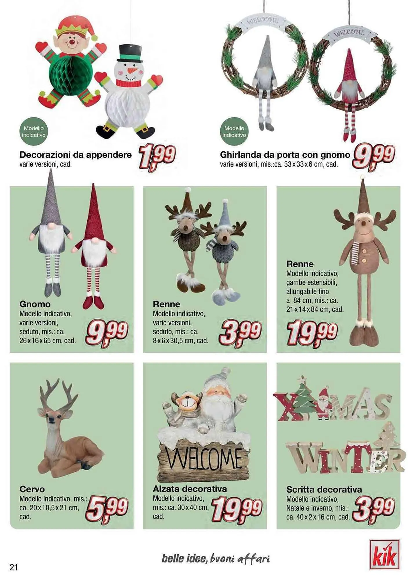Volantino KiK da 13 novembre a 19 novembre di 2023 - Pagina del volantino 21