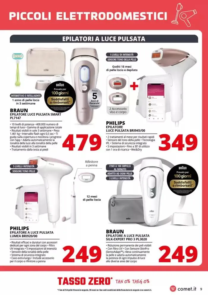 Speciale Piccoli Elettrodomestici! da 17 aprile a 7 maggio di 2025 - Pagina del volantino 9