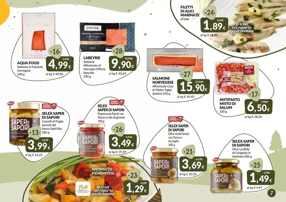 PASQUA FESTA DI SAPORI E CONVENIENZA da 28 marzo a 19 aprile di 2025 - Pagina del volantino 7