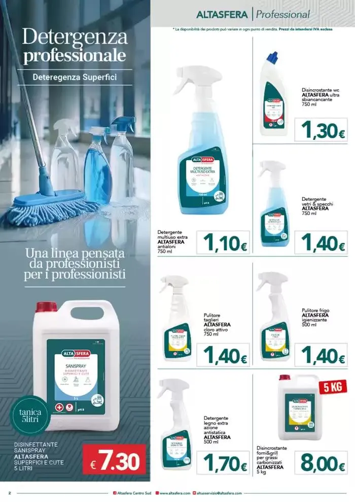 Detergenza professionale da 3 marzo a 30 marzo di 2025 - Pagina del volantino 2